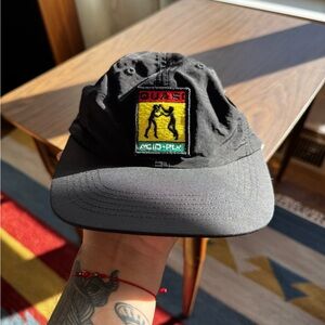 Black Cap with Vibrant Patch